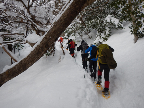 比良雪山ハイク